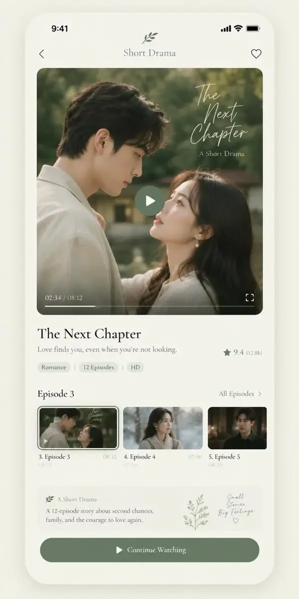 红果免短费剧 APP 界面 红果免短费剧APP界面预览